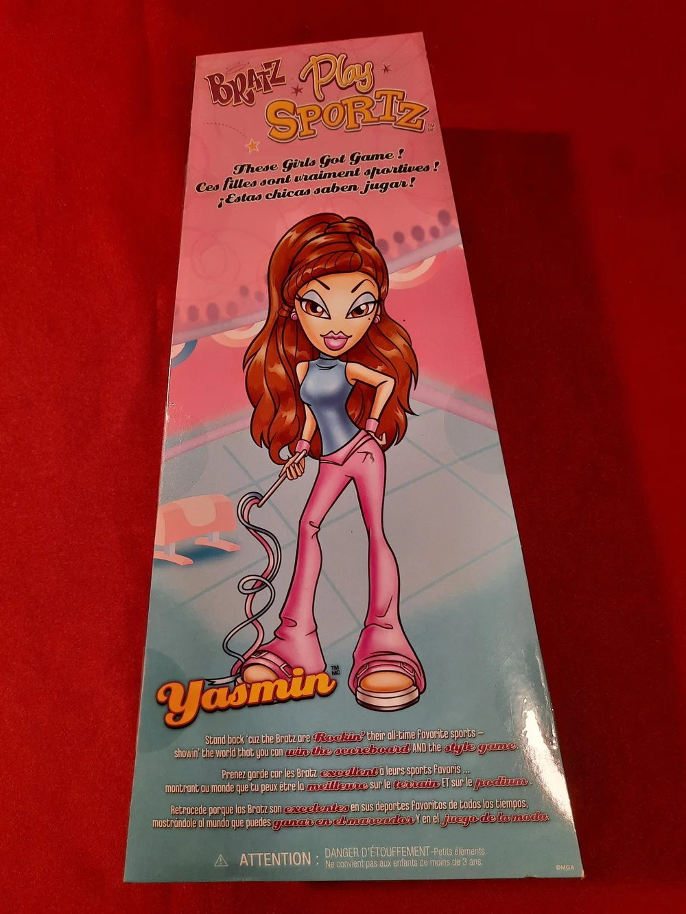 Yasmin Bratz Play Sportz Gymnastics Star Collectible Fashion Doll